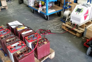 Workshop batteries regenerator