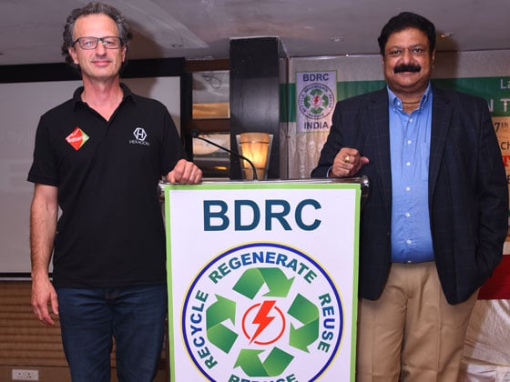 BDRC india center battery regenerators