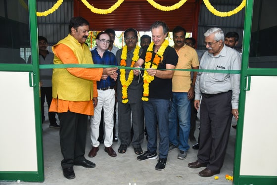 Inauguration batteries center India