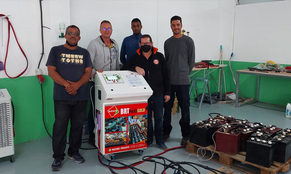 New battery regeneration centre on Reunion Island